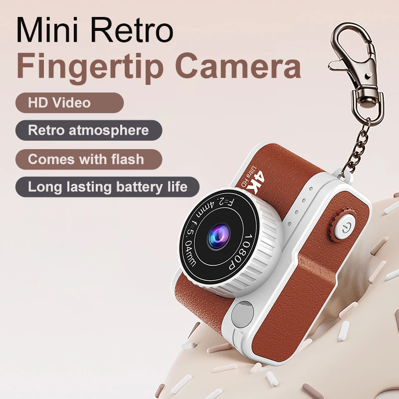 HY-MN01 Çocuklar İçin Özelleştirilmiş  Retro Mini Dijital Kamera Yüksek Çözünürlüklü Yaşam Cmos Görüntü Sensörü Fotoğraf Video Kaydı Yapabilen